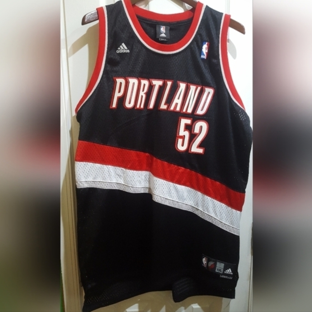 NWT Portland Trailblazers #52 Greg Oden  Adidas NBA Swingman Jersey Size XXL